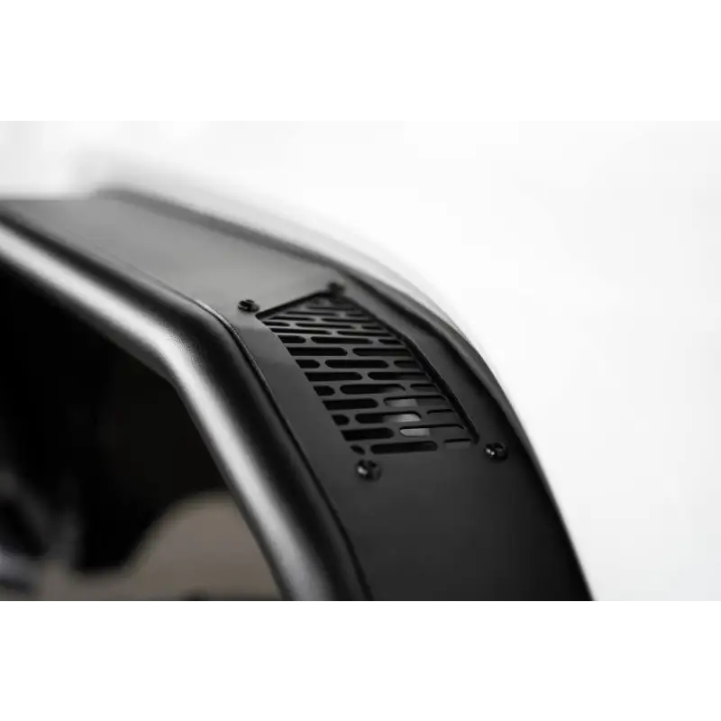 DV8 Offroad Jeep Gladiator JT Spec Series Fender Flares with logo on front bumper cover