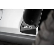 Black handle on DV8 Offroad Jeep Gladiator JT Spec Series Fender Flares