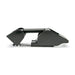 Black plastic side view mirror for BMW E-type displayed in DV8 Offroad Hood Catch System.
