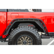DV8 Offroad Jeep Gladiator rear inner fenders in black.