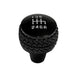 DV8 Offroad 2011-2018 Jeep JK 6-Speed Shift Knob Black with white logo