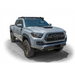 Gray Toyota Tacoma truck with black bumper displayed with DV8 Offroad 2016+ Tacoma Aluminum Roof Rack