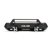 DV8 Offroad Toyota Tacoma Center Bumper - Black Truck Close Up