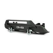 Black DV8 Offroad Toyota Tacoma Center Bumper with White Logo