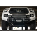 DV8 Offroad 2016+ Toyota Tacoma Front Skid Plate - White Toyota Tacoma with Black Bumper