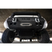 DV8 Offroad Toyota Tacoma Front Skid Plate with Front Bumper Mounted on Rear Bumper.