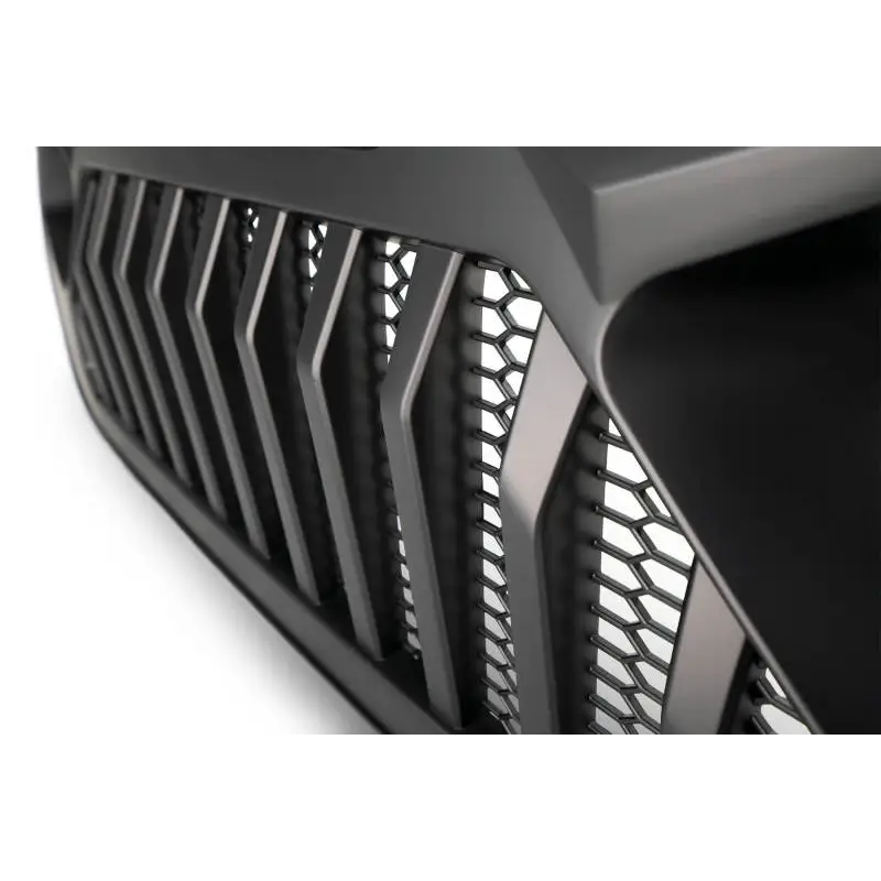 DV8 Offroad 2018+ Jeep JL/ Gladiator Angry Grill with black grille on white background