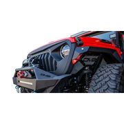 DV8 Offroad 2018+ Jeep JL/ Gladiator Angry Grill with red jeep and black bumper