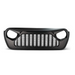 DV8 Offroad angry grill replacement for Jeep JL/Gladiator with black grille on white background