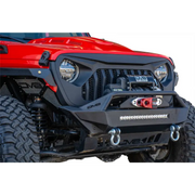 DV8 Offroad red Jeep JL/Gladiator Angry Grill.