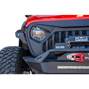 DV8 Offroad 2018+ Jeep JL/ Gladiator Angry Grill with red Jeep and black bumper
