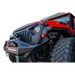 DV8 Offroad Jeep JL Gladiator Angry Grill - Red Jeep with Black Bumper