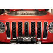 DV8 Offroad 2018+ Jeep JL Grill with Amber Marker Lights
