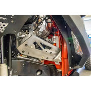 DV8 Offroad 2018+ Jeep JL / JT Engine Bay Compressor Mount - Front Bumper Mounted on Rear Bumper