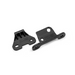 DV8 Offroad Jeep Wrangler Hardtop Conversion Brackets: Front and rear seat mount brackets.