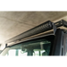 Black truck with light bar on roof, DV8 Offroad 2018+ Jeep Wrangler JL Light Bar Mount.