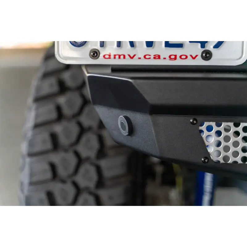 DV8 Offroad 2018 Jeep Wrangler JL MTO Series Rear Bumper Close Up