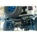 DV8 Offroad 2018 Jeep Wrangler JL MTO Series Rear Bumper with Blue Tire Carrier