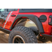 Jeep Wrangler JL Rear Inner Fenders by DV8 Offroad with Tire Cover