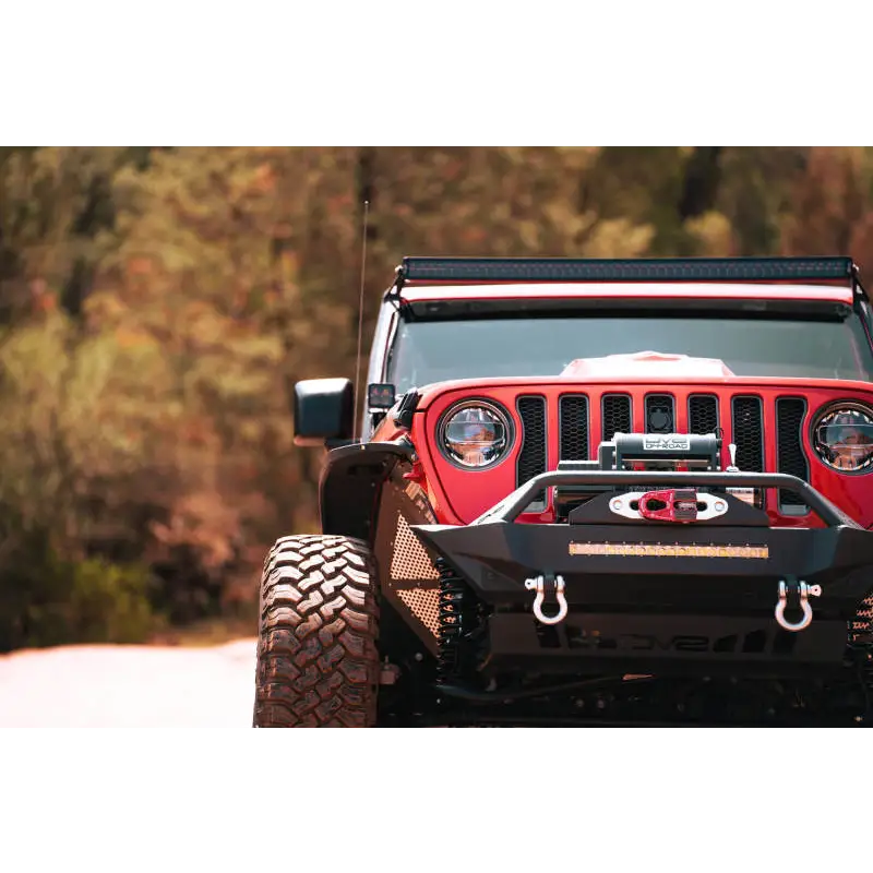 DV8 Offroad Jeep Wrangler JL/Gladiator front bumper.