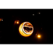 DV8 Offroad 2018+ Jeep Wrangler JL/Gladiator LED Projector Headlights - car with lit headlight