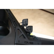 DV8 Offroad 2018+ Jeep Wrangler JLO A Pillar Dual Light Pod Mounts, rear view mirror open