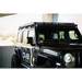 Black Jeep with A Pillar Dual Light Pod Mounts
