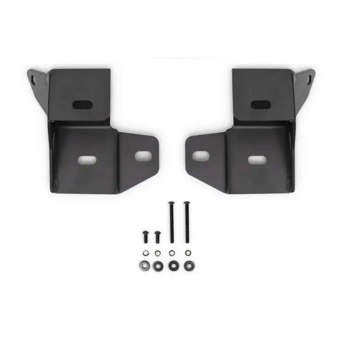 DV8 Offroad 2018+ Jeep Wrangler JLO A Pillar Dual Light Pod Mounts - black plastic brackets for front and rear of vehicle