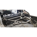 DV8 Offroad 2019+ Jeep Gladiator In-Bed Adjustable Tire Carrier with Front Bumper Removed