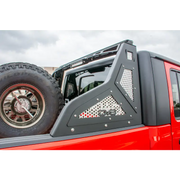 DV8 Offroad Jeep Gladiator Bolt On Chase Rack with Large Tire Truck