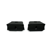 DV8 Offroad Black Front Bumper Mounts for Jeep - Bull Bar