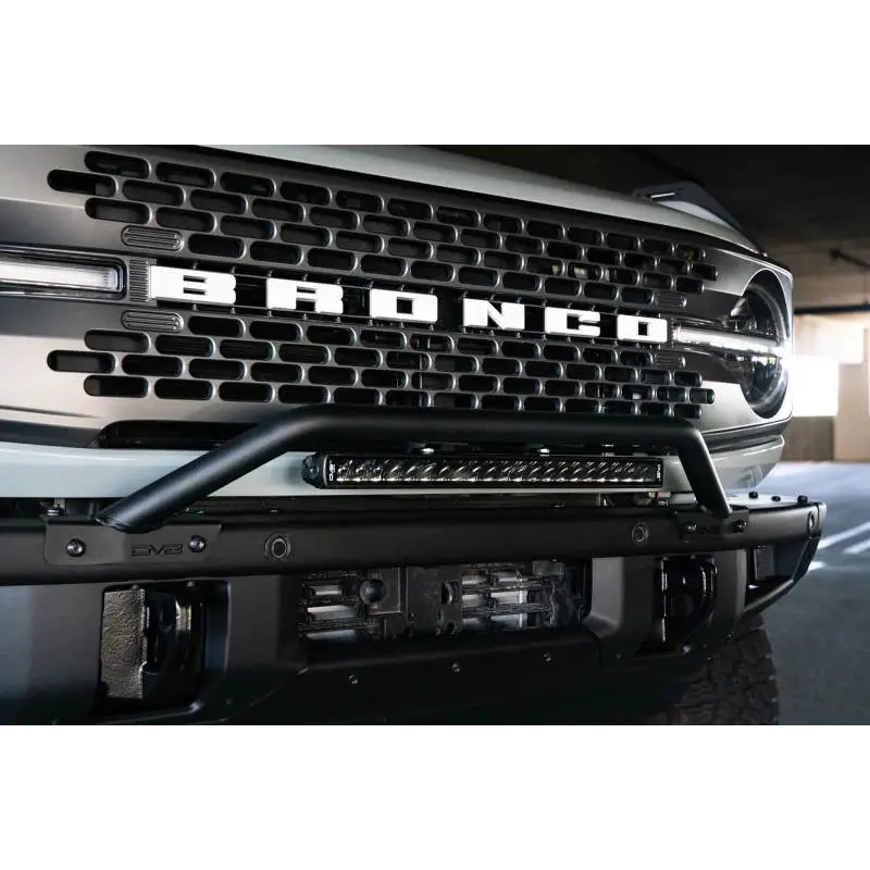DV8 Offroad bull bar grille guard for Ford Bronco factory bumper