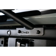 DV8 Offroad 2021-2022 Ford Bronco bull bar on black, door handle open