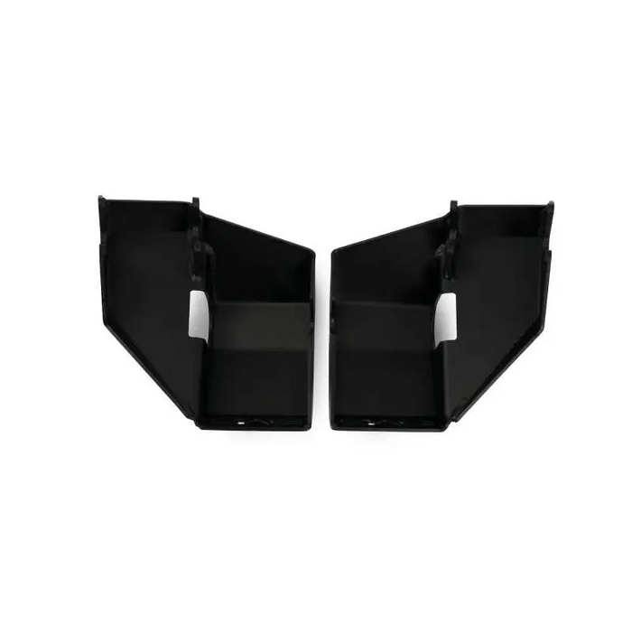 DV8 Offroad 2021-2022 Ford Bronco pair of black plastic side panels for the front bumper