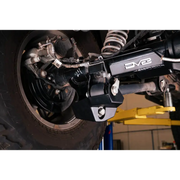 2021-2022 Ford Bronco rear shock guard skid plate installation.