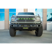 White truck with green light on DV8 Offroad 2021 Ford Bronco bumper license plate
