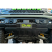 Green Jeep front bumper cover with slanted license plate mount