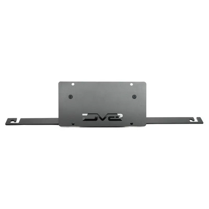 Metal wall mount bracket for TVs, license plate mount, OEM steel bumper.