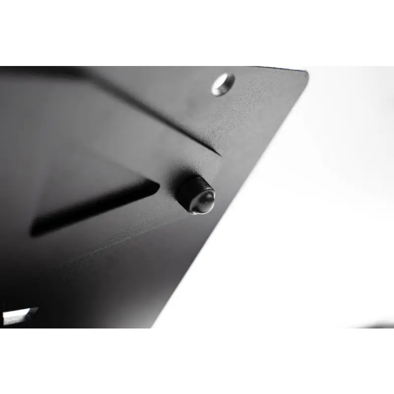 2021 Ford Bronco slanted license plate mount with OEM steel bumper