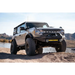 Grey 2020 Ford Bronco modular front end conversion kit by DV8 Offroad.