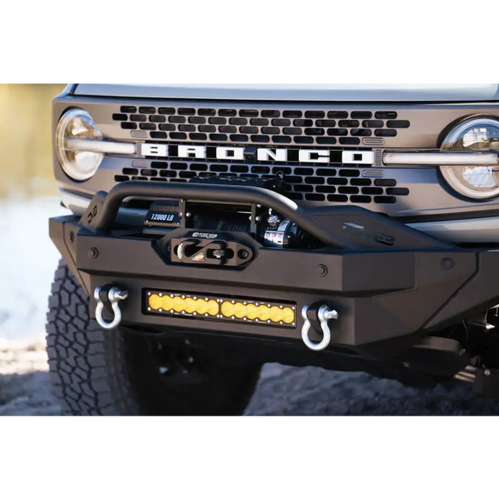 DV8 Offroad 2021+ Ford Bronco Modular Full Size Wing Conversion Kit truck front bumper