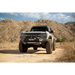 White Jeep with black bumper - DV8 Offroad 2021 Ford Bronco A Pillar Dual Light Pod Drop Mounts