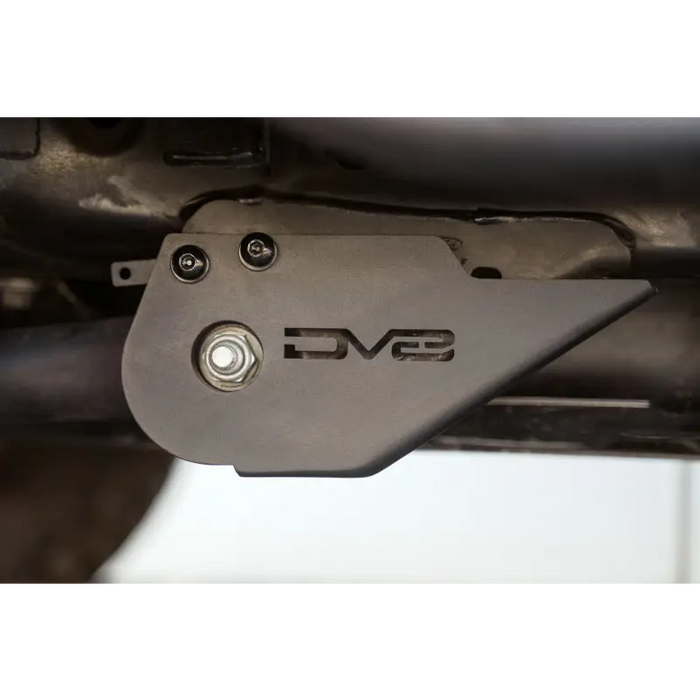 DV8 Offroad 2021 Ford Bronco Trailing Arm Skid Plates with rear brake lever.