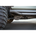 Close up of a car with a large exhaust pipe - DV8 Offroad 2021 Ford Bronco Trailing Arm Skid Plates
