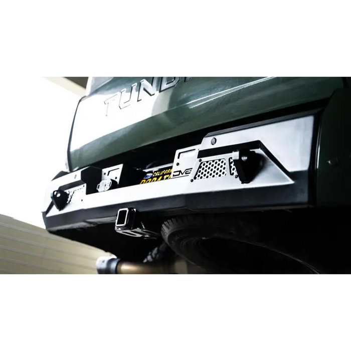 DV8 Offroad 2022-2023 Toyota Tundra MTO Series Rear Bumper front bumper bar close up