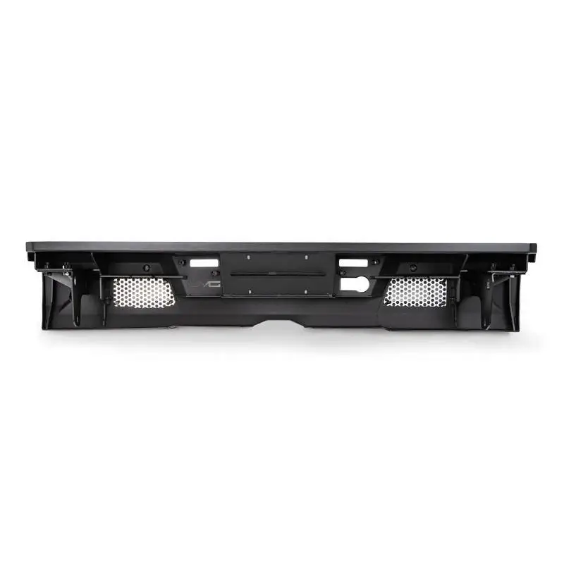 DV8 Offroad 2022-2023 Toyota Tundra MTO Series Rear Bumper - Black Front Bumper with White Background