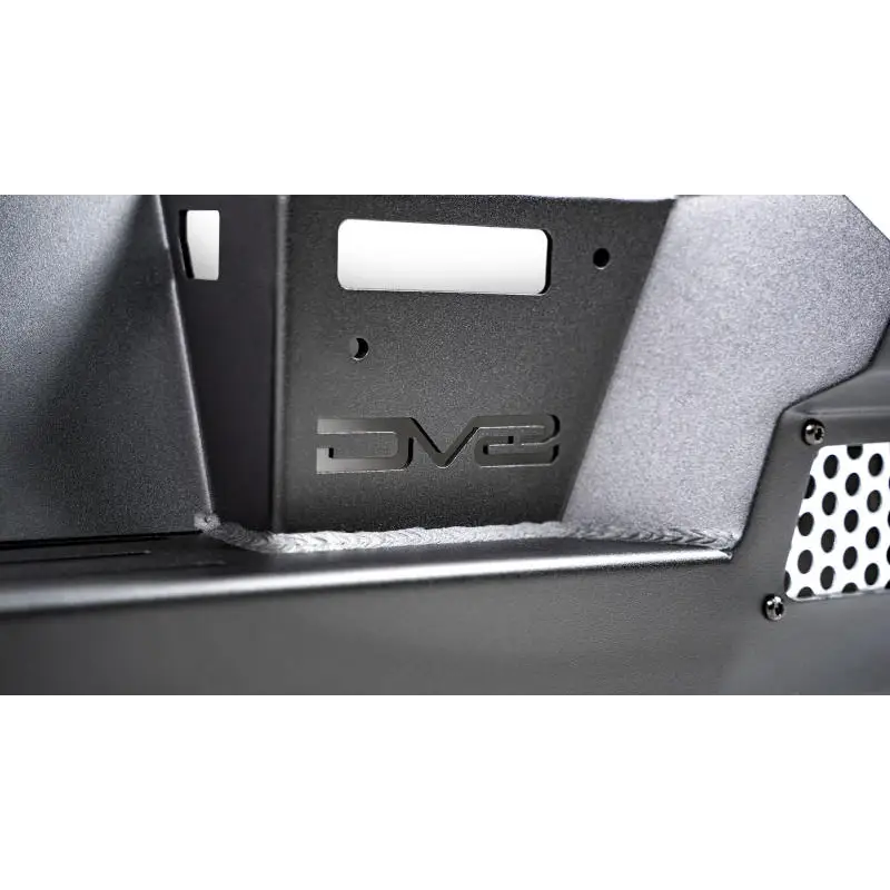 DV8 Offroad 2022-2023 Toyota Tundra MTO Series Rear Bumper - Rear door panel open, handle closed