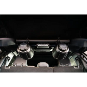 DV8 Offroad Ford Bronco 4dr rear speaker & light mount bar with center console and console cover
