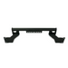 Black bumper bar with roll bar clamps for Ford Bronco 4dr, DV8 Offroad.