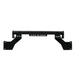 Black metal shelf for Ford Bronco 4dr with roll bar clamps